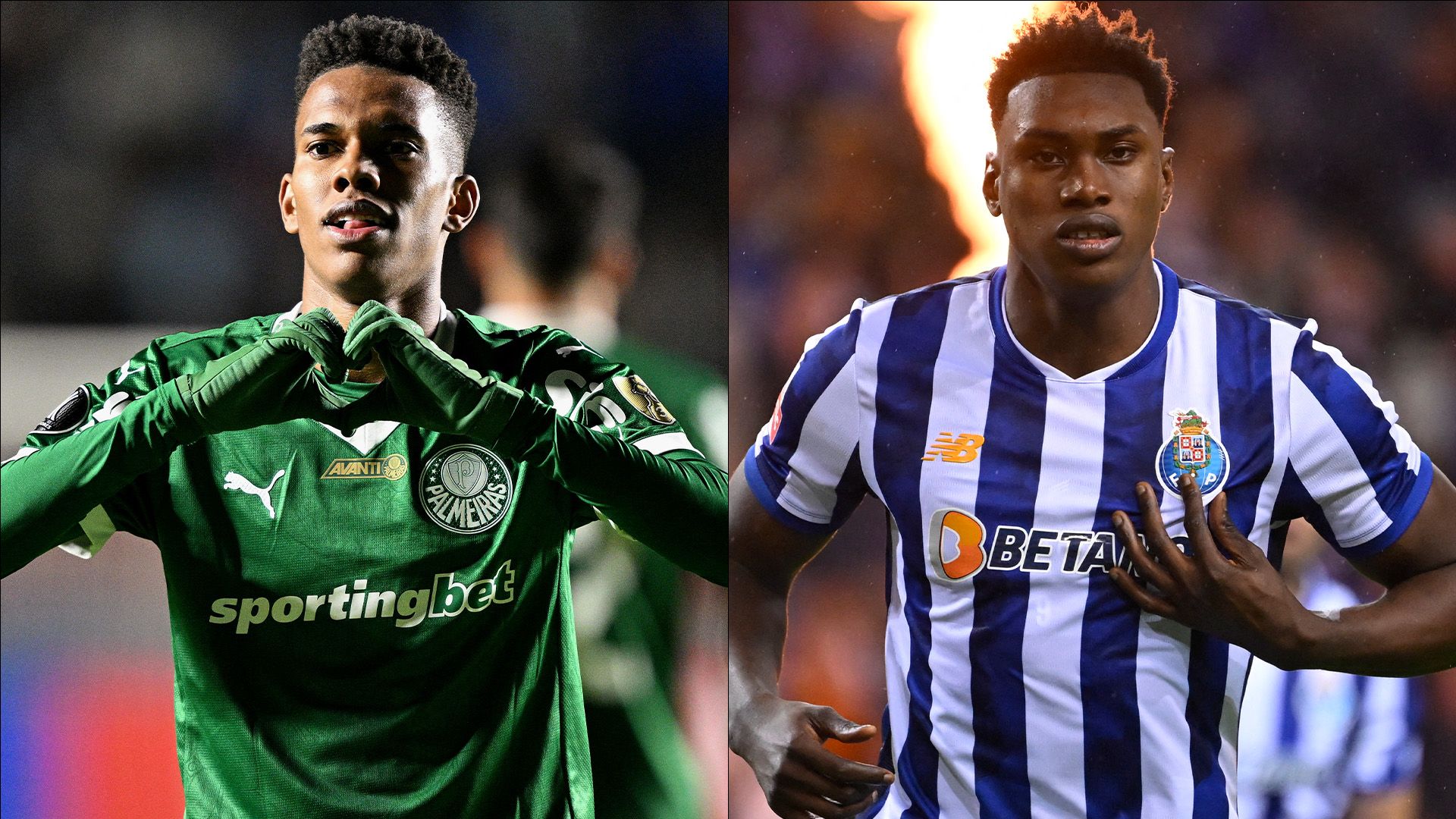 Estevao Willian Palmeiras Samu Aghehowa Porto