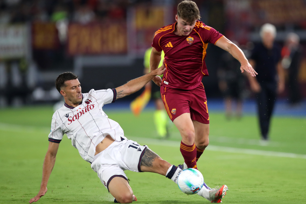 Nicolo-Casale-Evan-Ferguson-Roma-Bologna